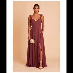 Birdy Grey Doris Bridesmaid Dress in Rosewood 🥀